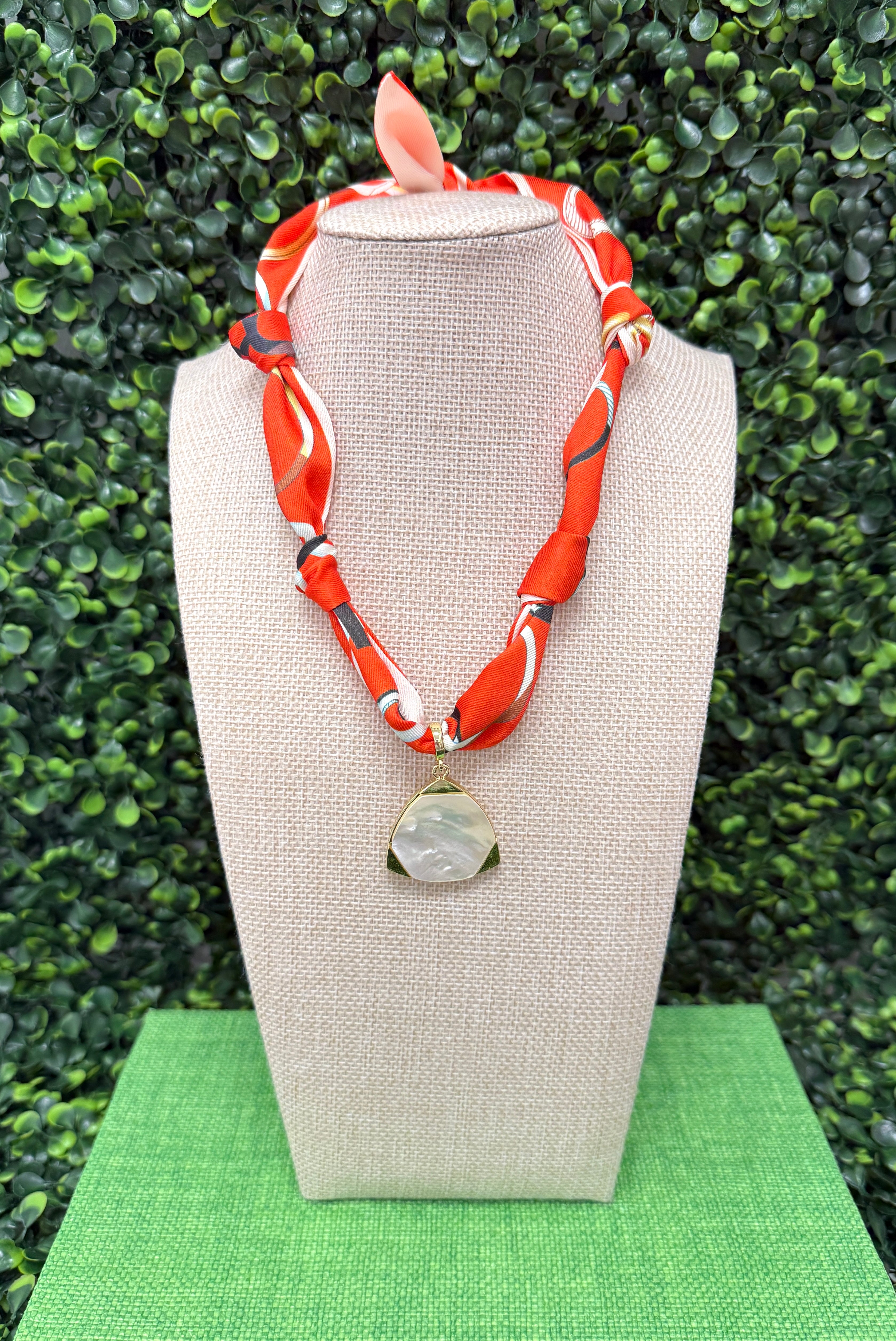 Sunset Siren Scarf Necklace