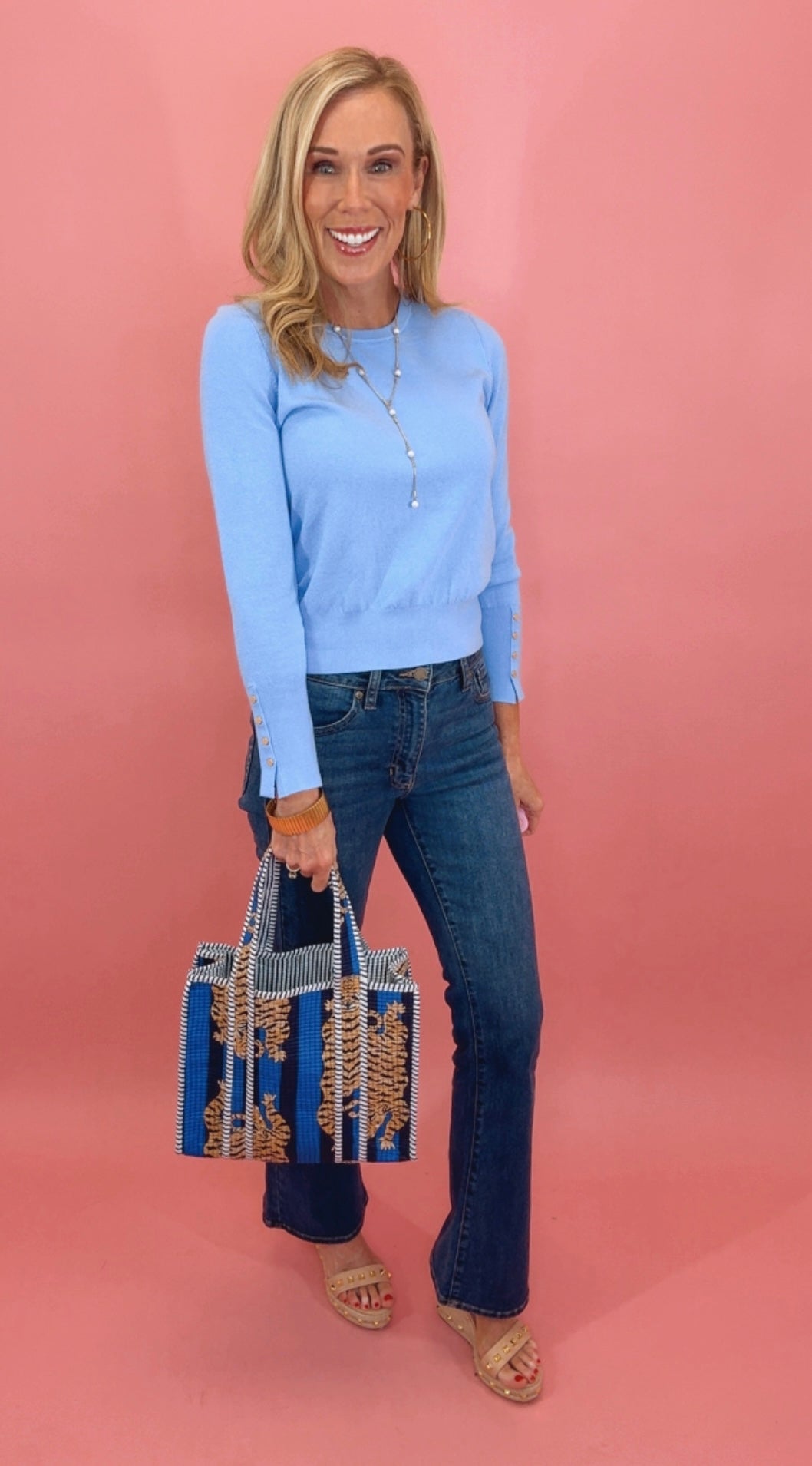 Low-Key Luxe Sweater (lt blue)