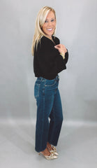 Signature Shrug Sweater (black)