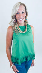 Fringe Benefits Top (green)