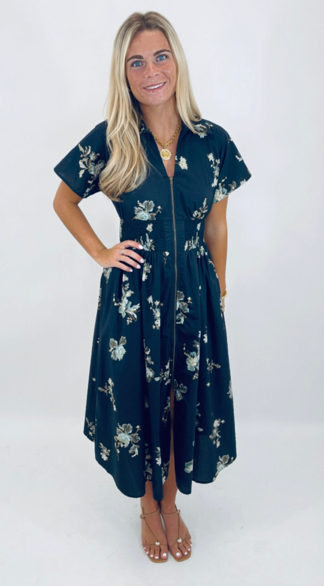 Starfall Floral Dress