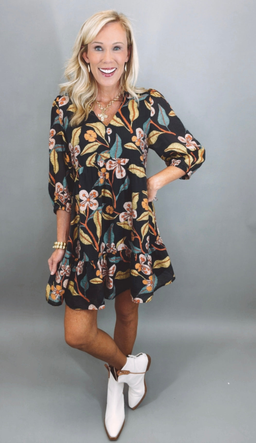 Secret Orchard Mini Dress