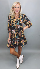 Secret Orchard Mini Dress