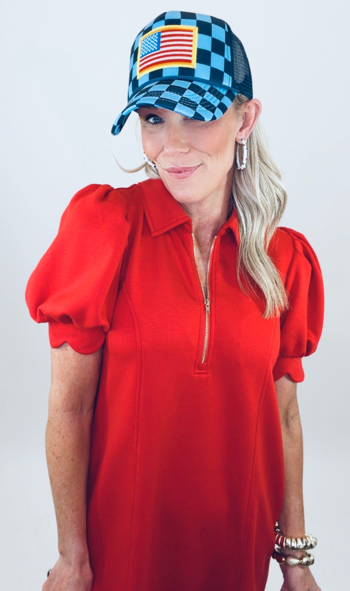 Summer State of Mind Dress (red)