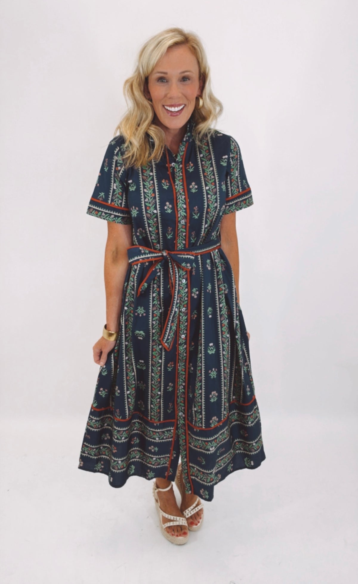 Garden Stroll Midi Dress