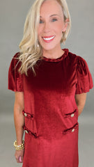 The Jewel Dress (garnet)