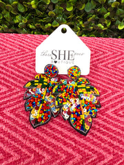 Color Palm Earring
