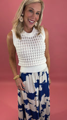 Sweet Eyelet Sweater