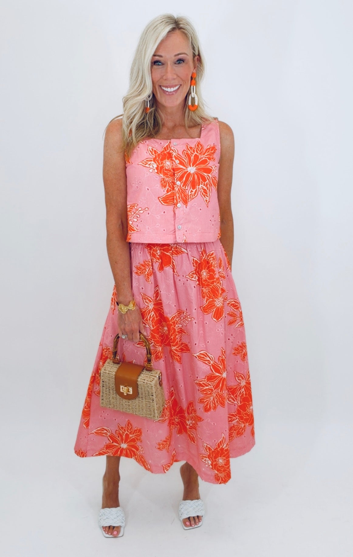 Hibiscus Glow Skirt