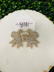 Merry Magic Bow Earring