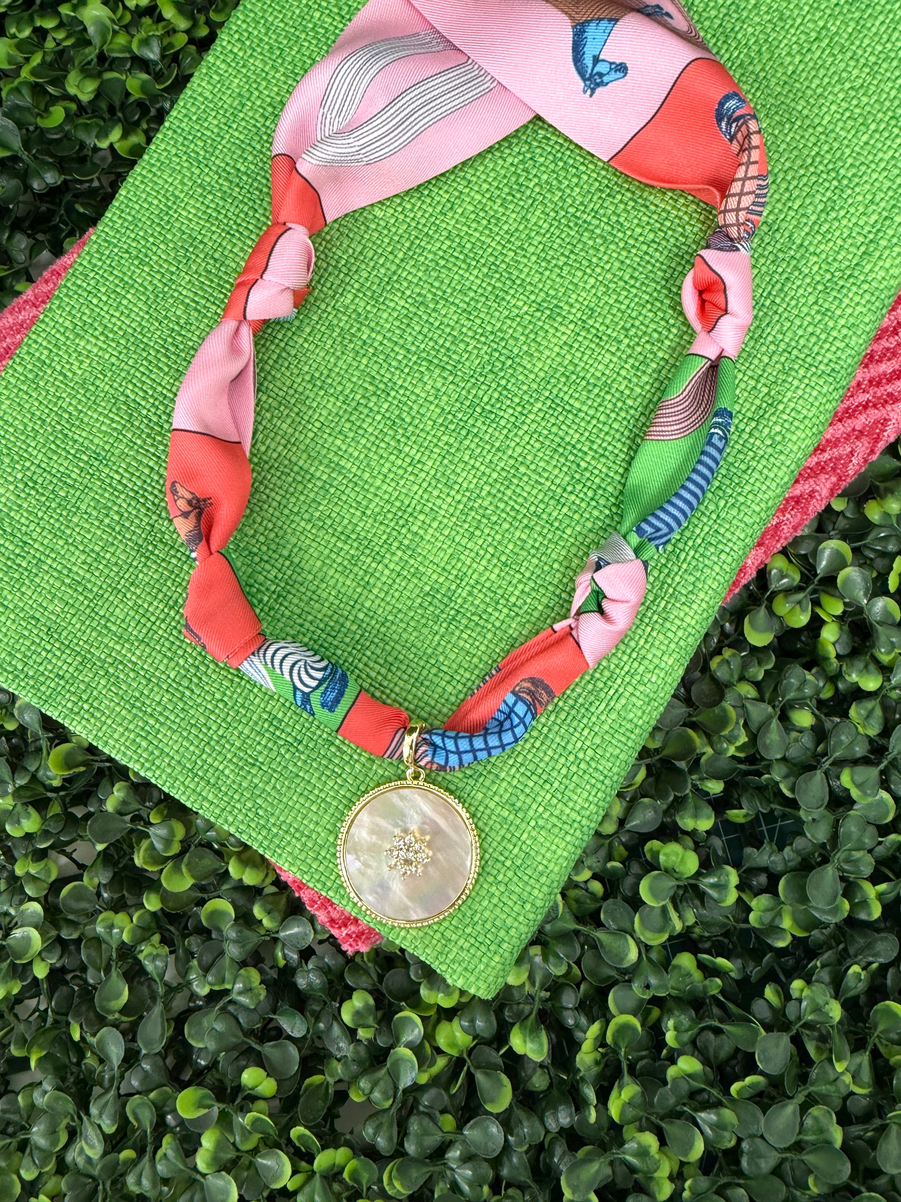 Twirl Tide Scarf Necklace