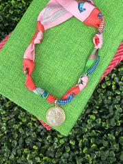 Twirl Tide Scarf Necklace