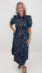Midnight Bloom Midi