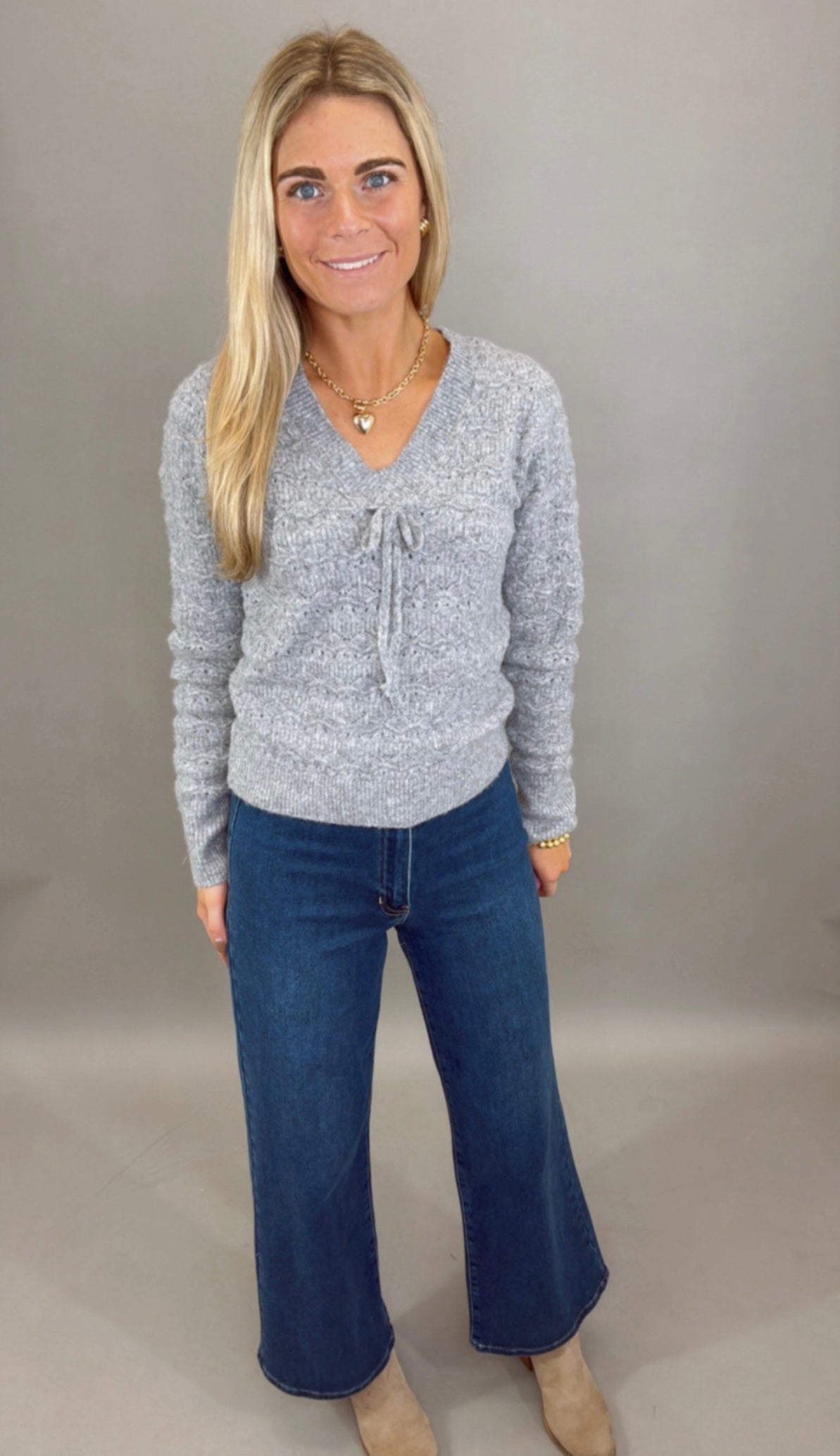 Charmed Bow Sweater