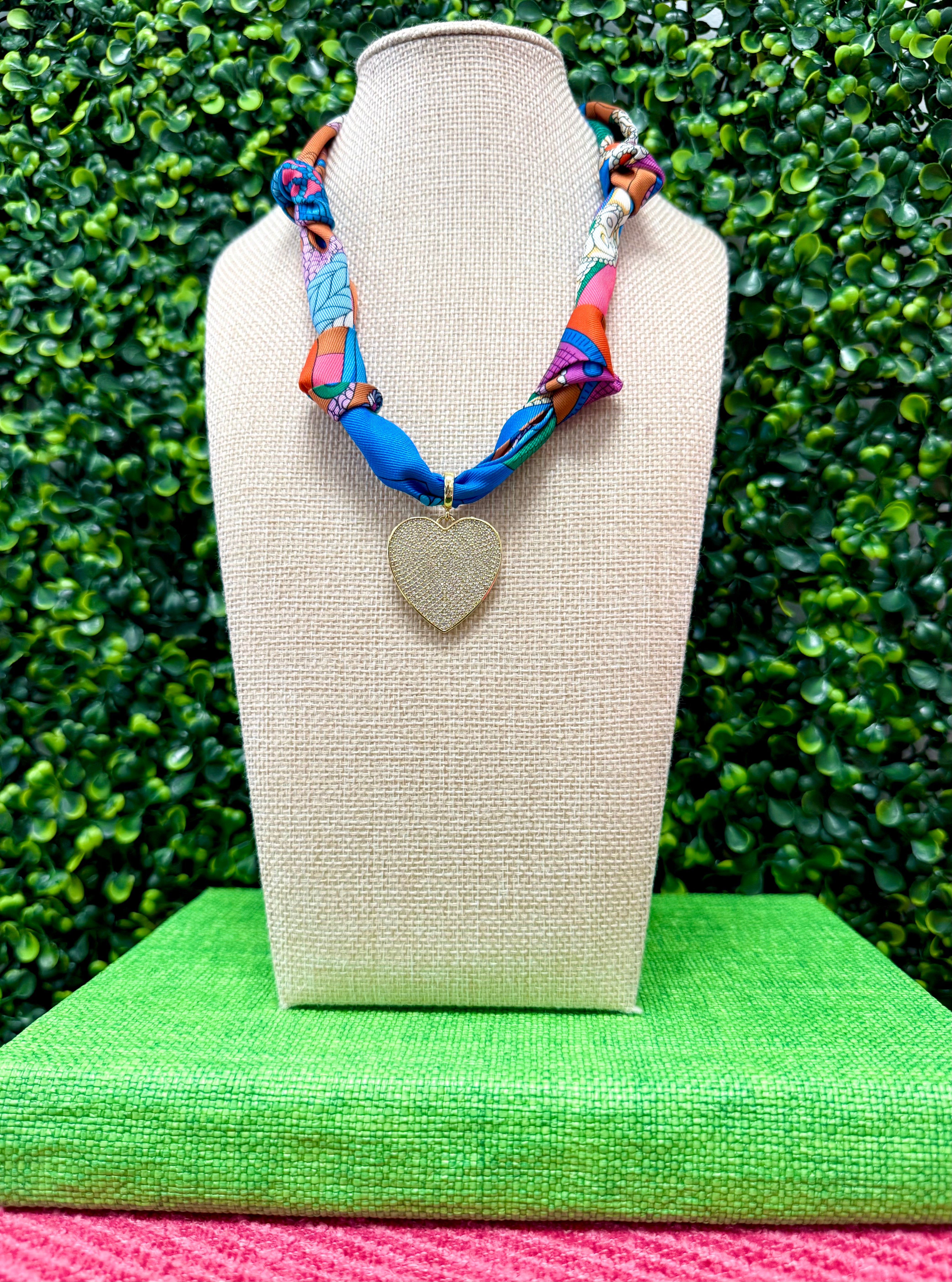 Charm Me Darling Scarf Necklace