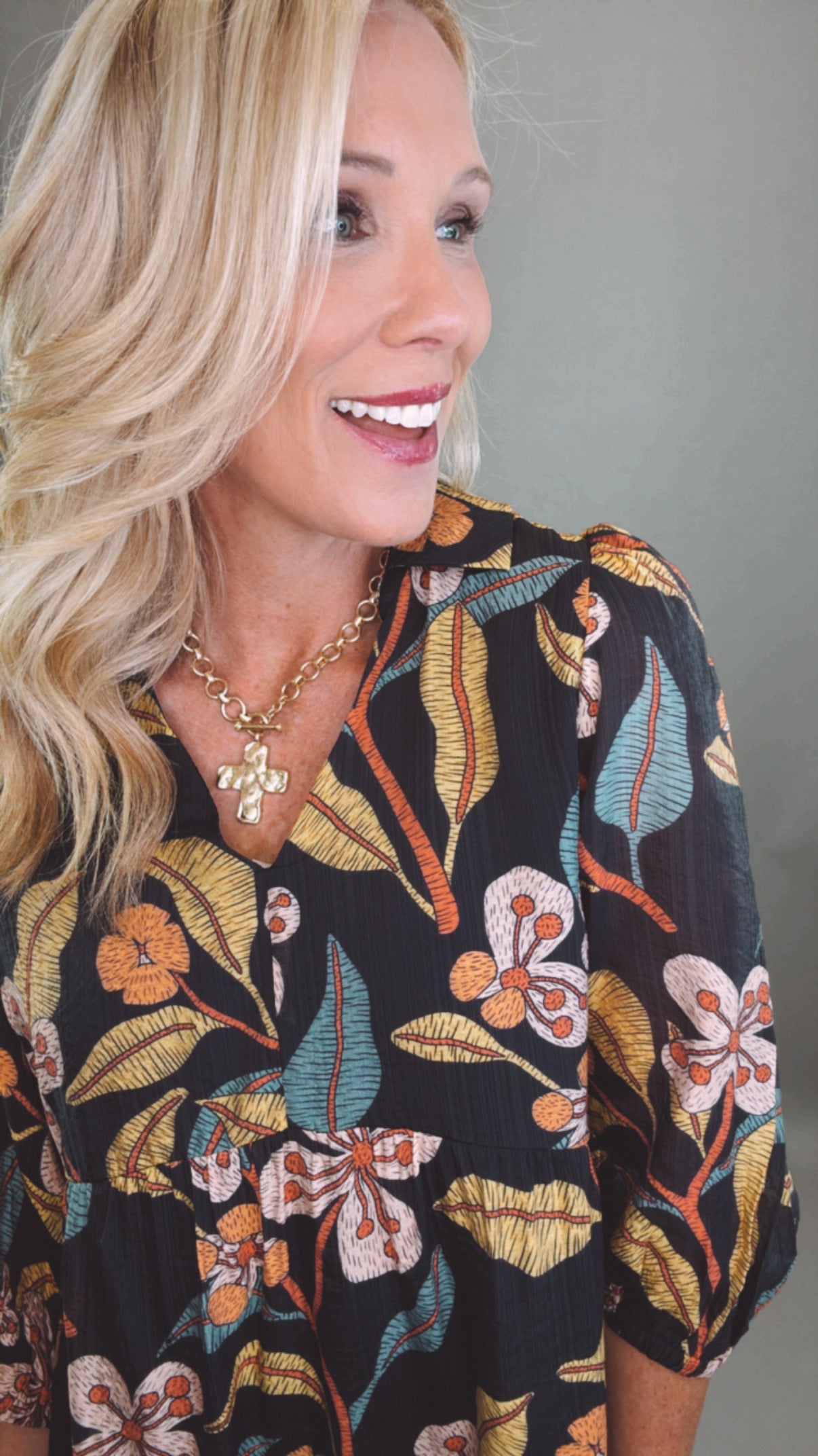 Secret Orchard Mini Dress