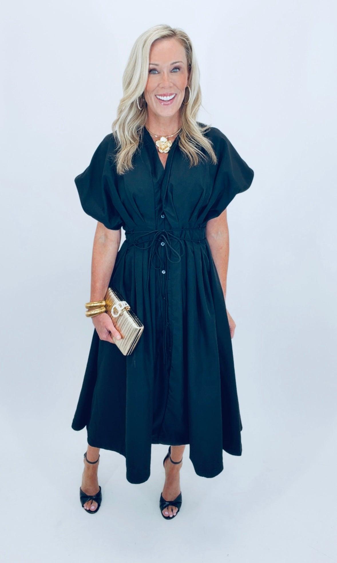 Effortless Pleat Dress
