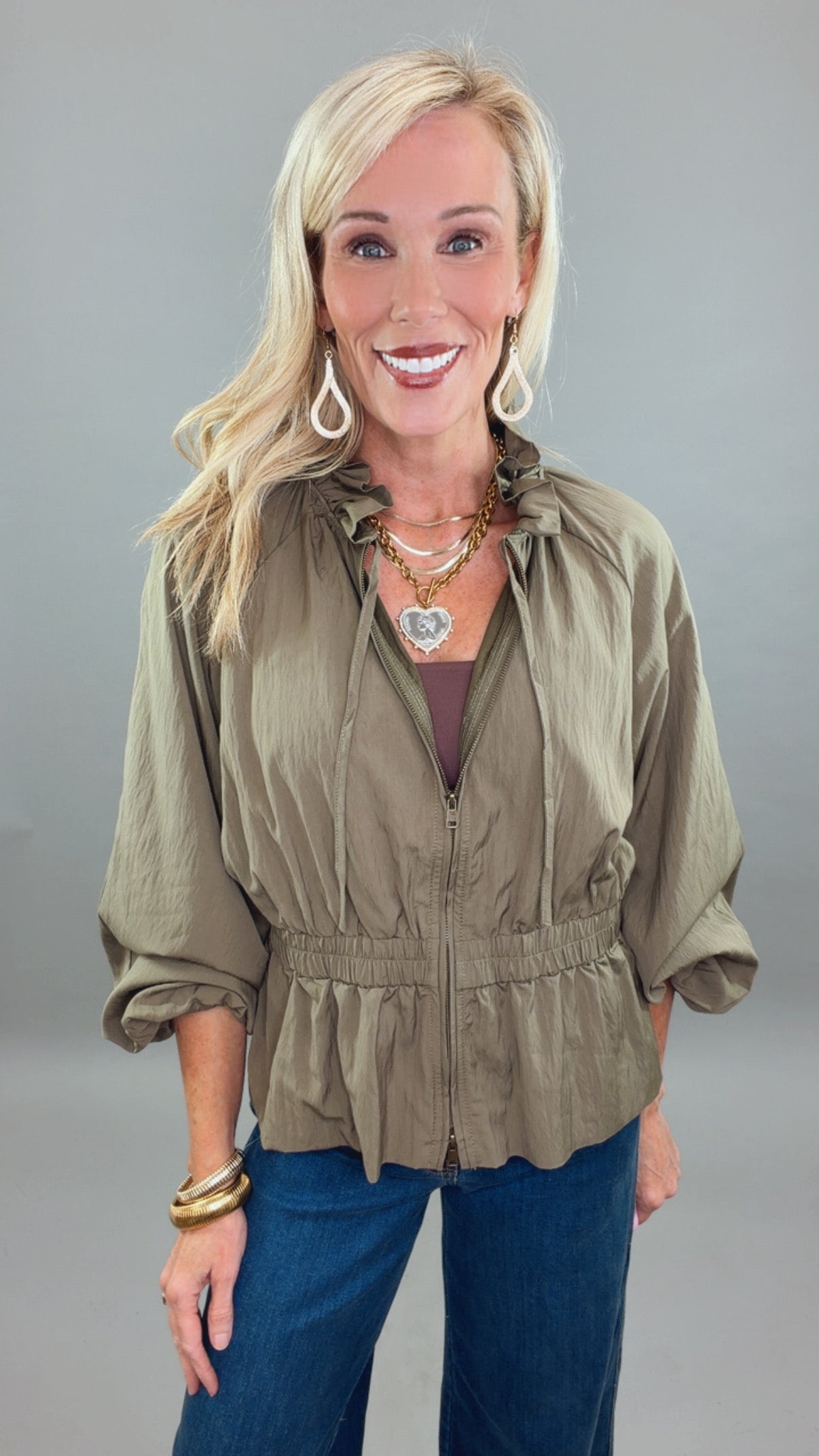 The Finley Jacket (olive)
