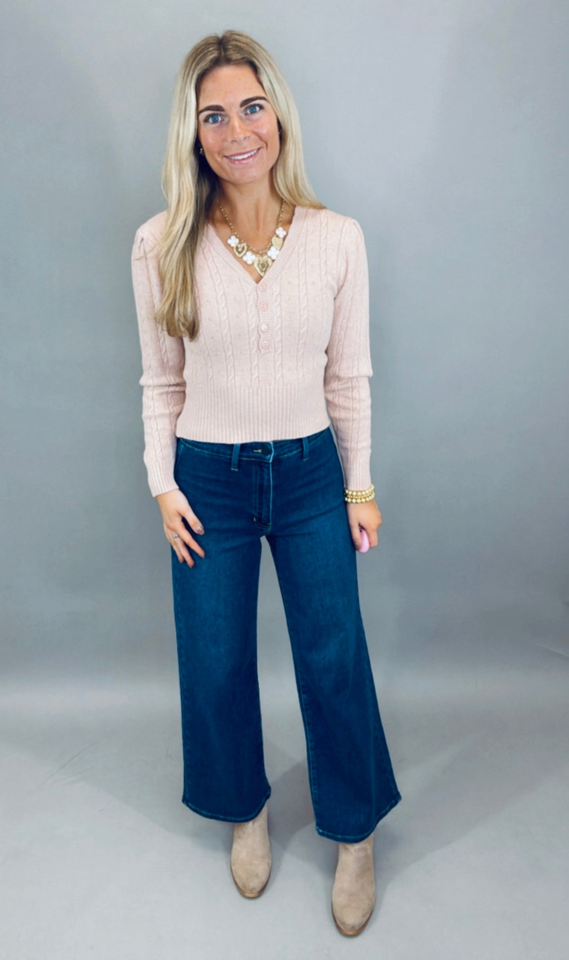 Chill & Charming Knit (pink)