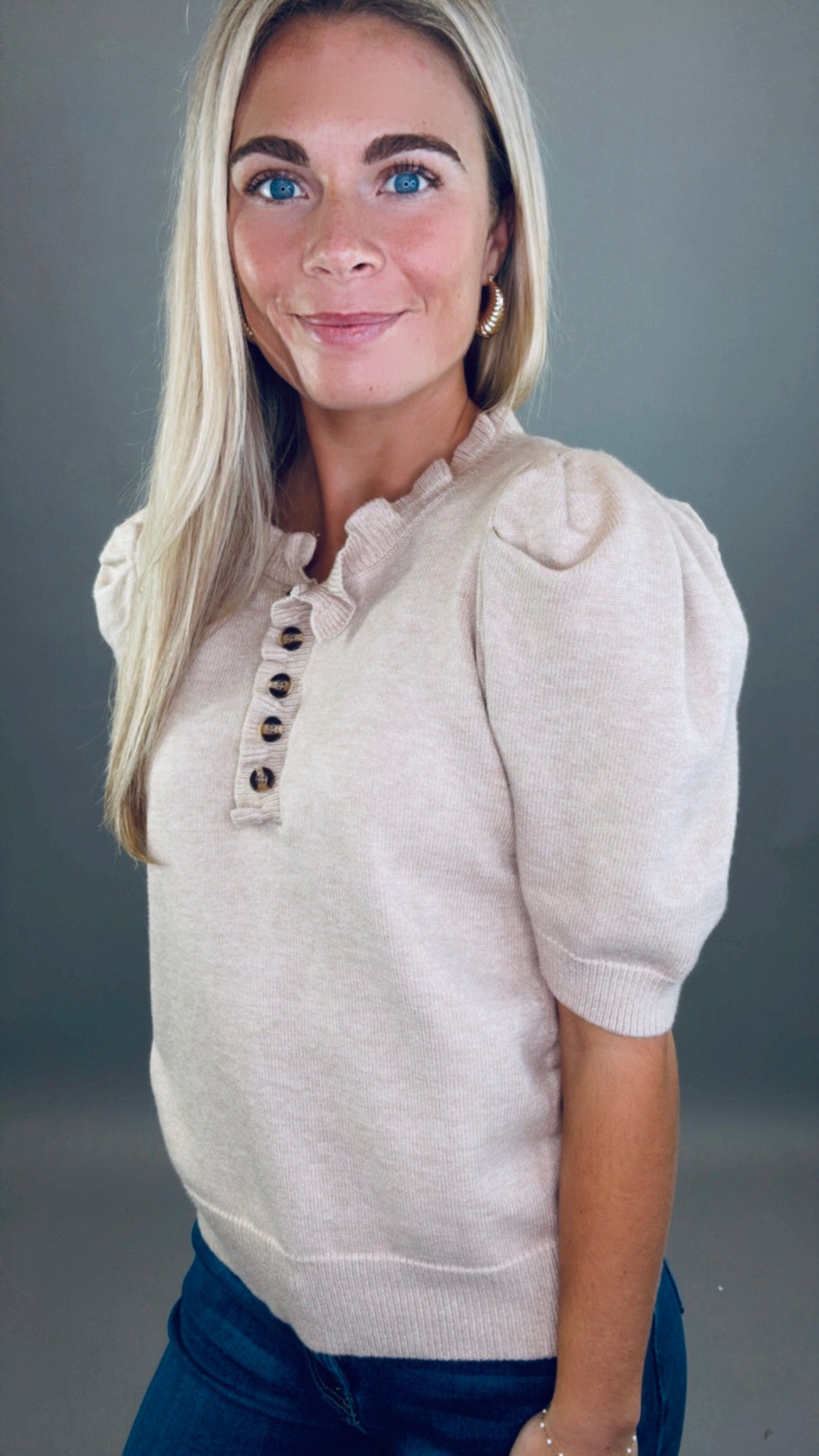 Classic Charm Sweater (taupe)