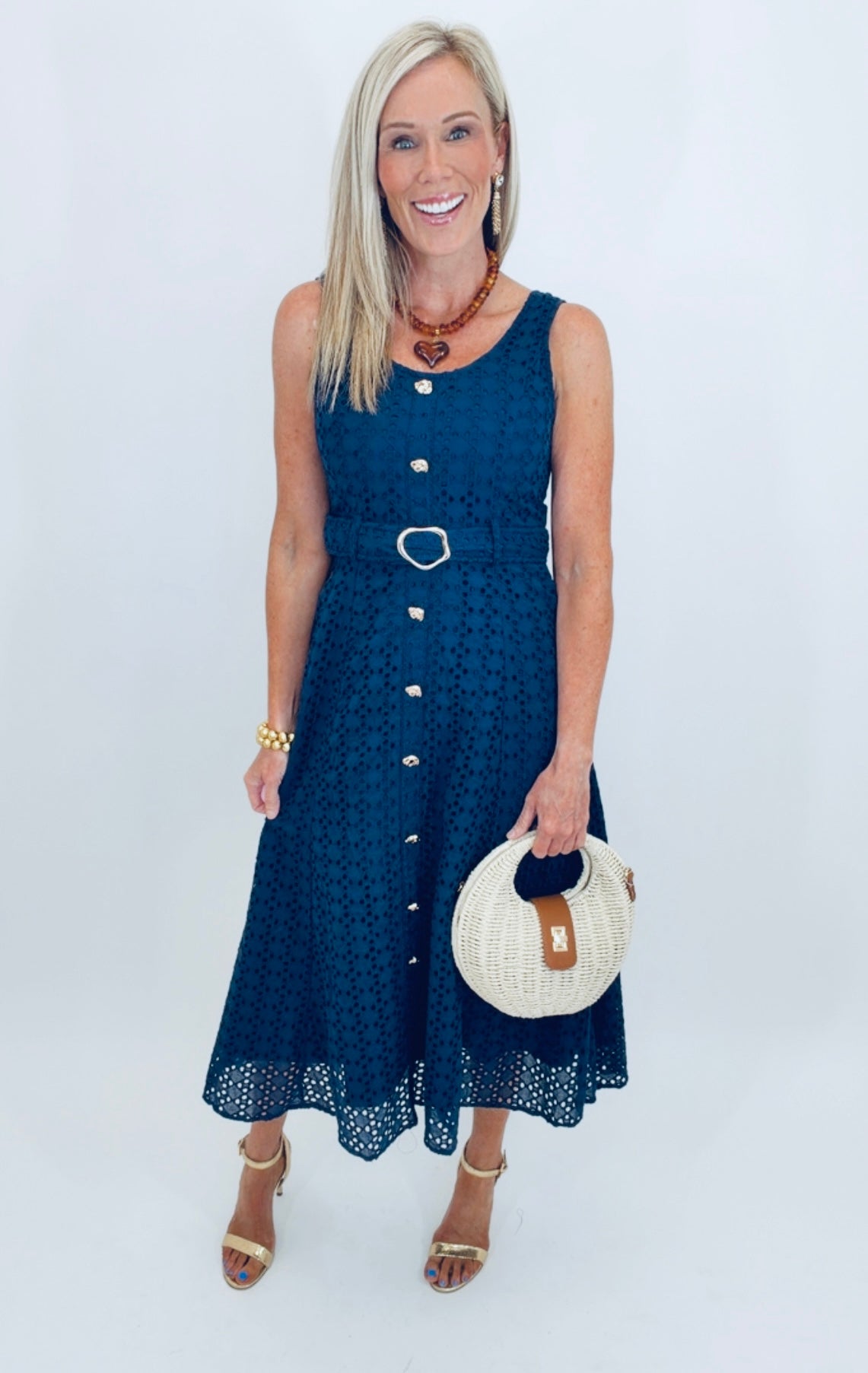Simply Stunning Dress (navy)
