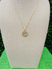 Moonlit Medallion Necklace