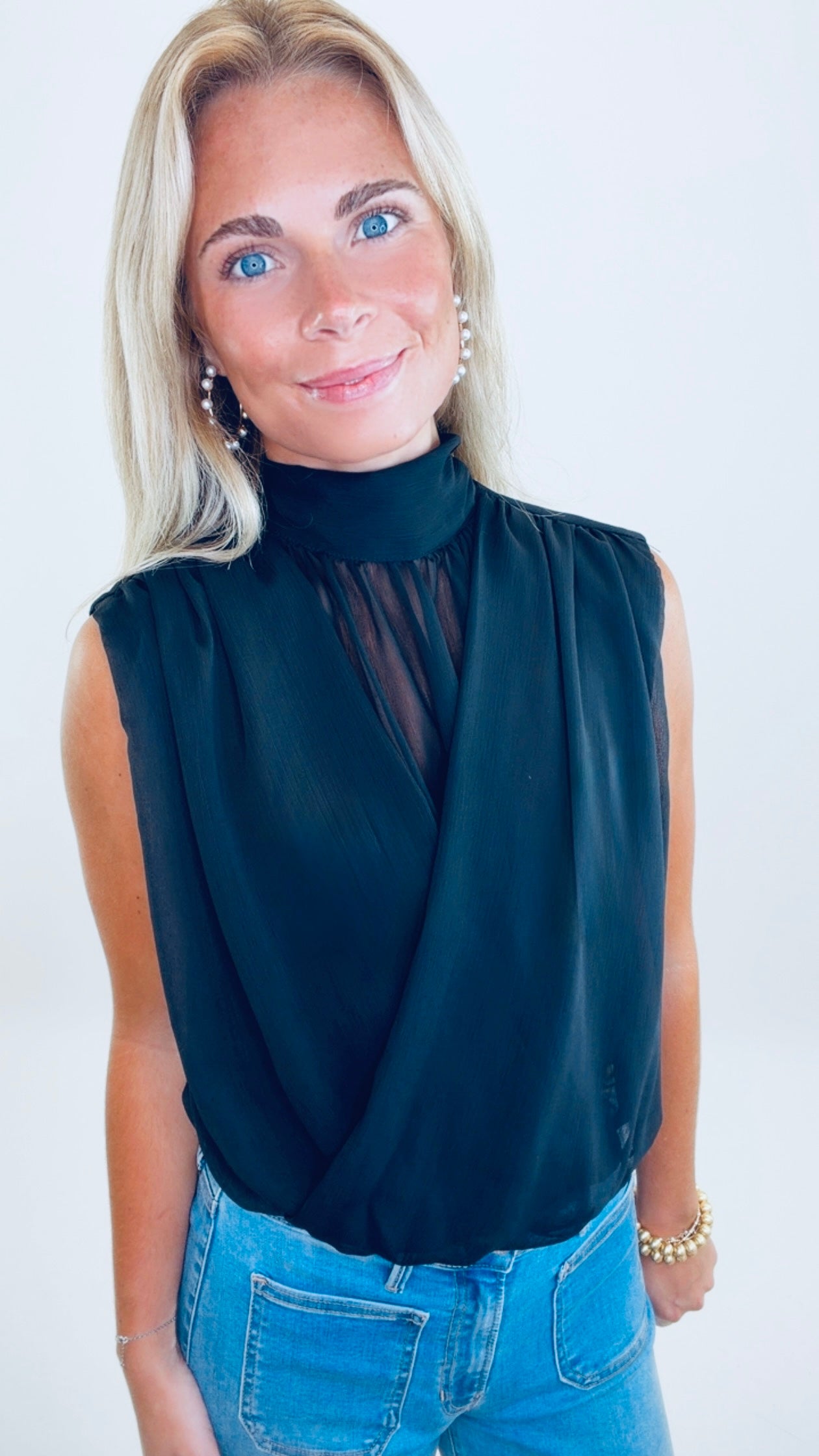Chic Intentions Top (black)