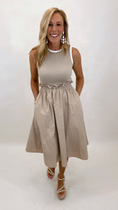 The Patty Dress (taupe)