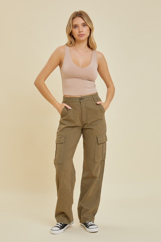 Cropped Tank (taupe)