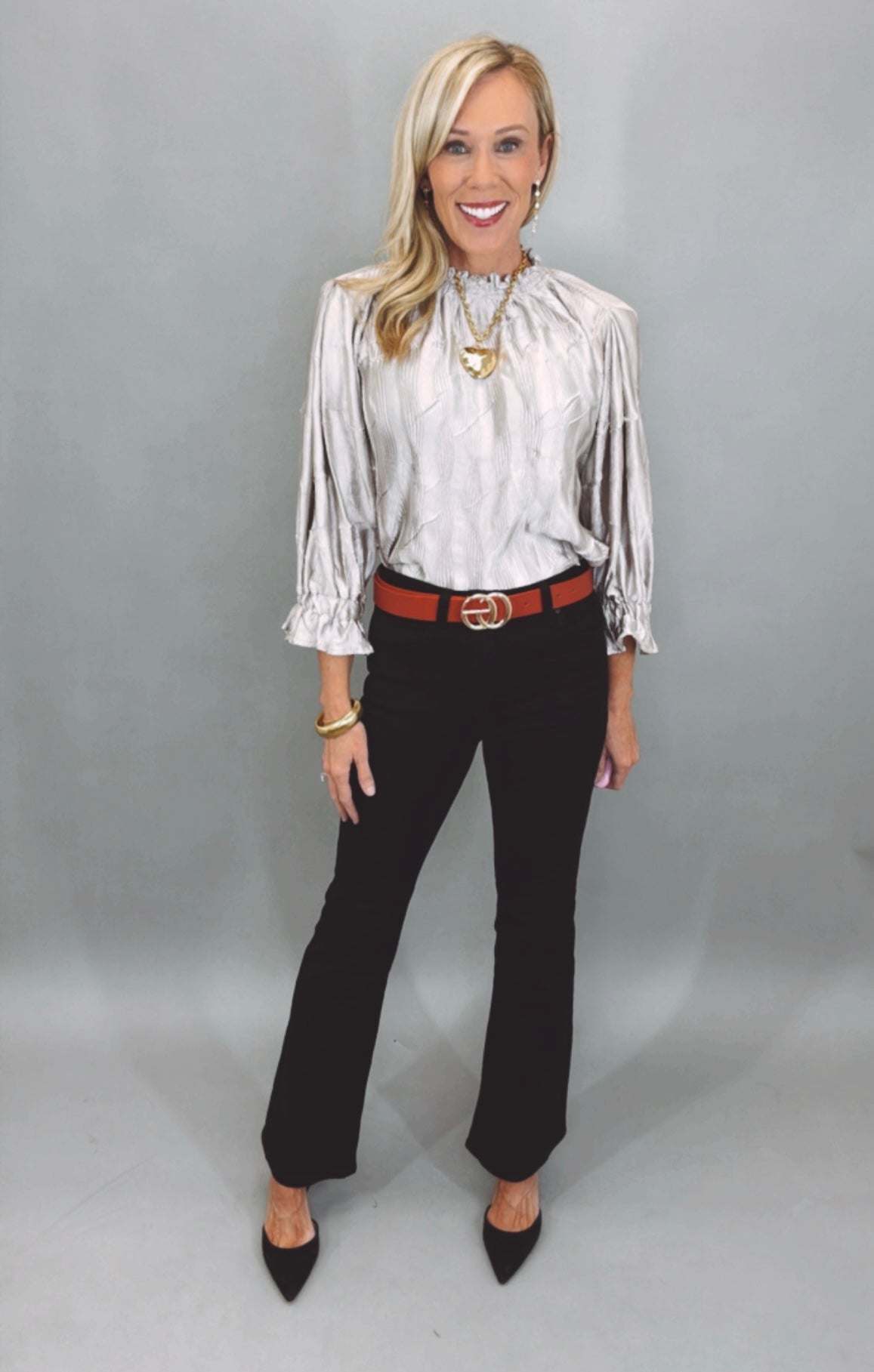 Glimmer Grace Top (champagne)