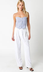 Britney Linen Top