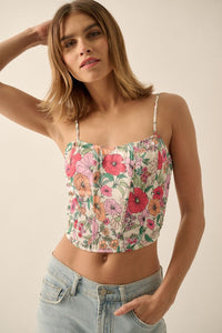 The Floral Corset