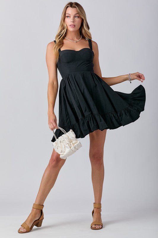 The Teagan Dress (black)