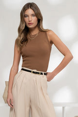 Tanner Tank (brown)