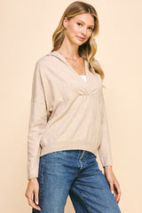 Chic Hoodie Sweater (oatmeal)