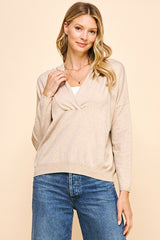 Chic Hoodie Sweater (oatmeal)