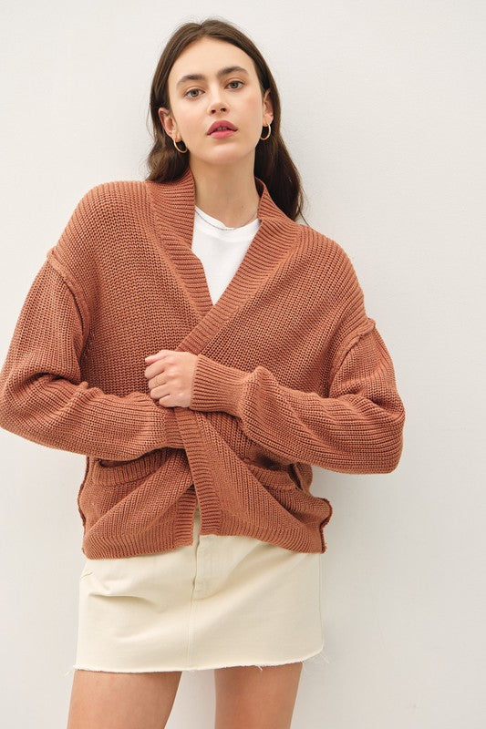 Chunky Persimmon Sweater