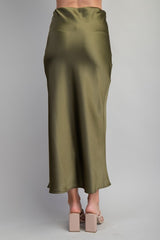 Lena Satin Skirt