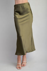 Lena Satin Skirt