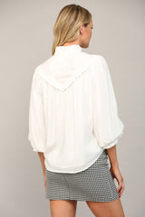 Bailey Blouse (ivory)