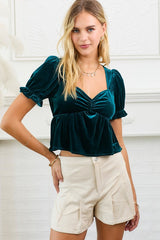 Sweetheart Top (h. green)