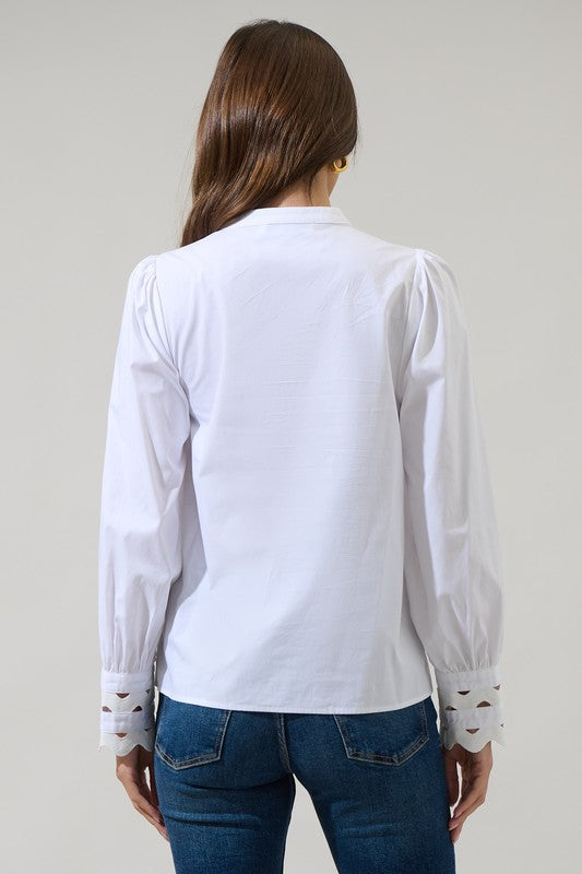 The Zina Blouse (white)