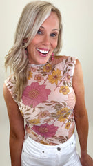 Petal Sketch Top