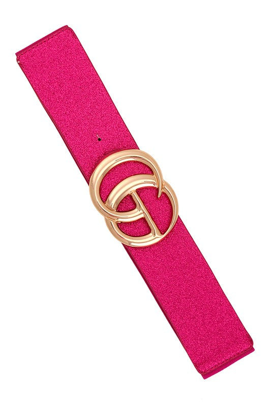 GG Metallic Elastic Belt