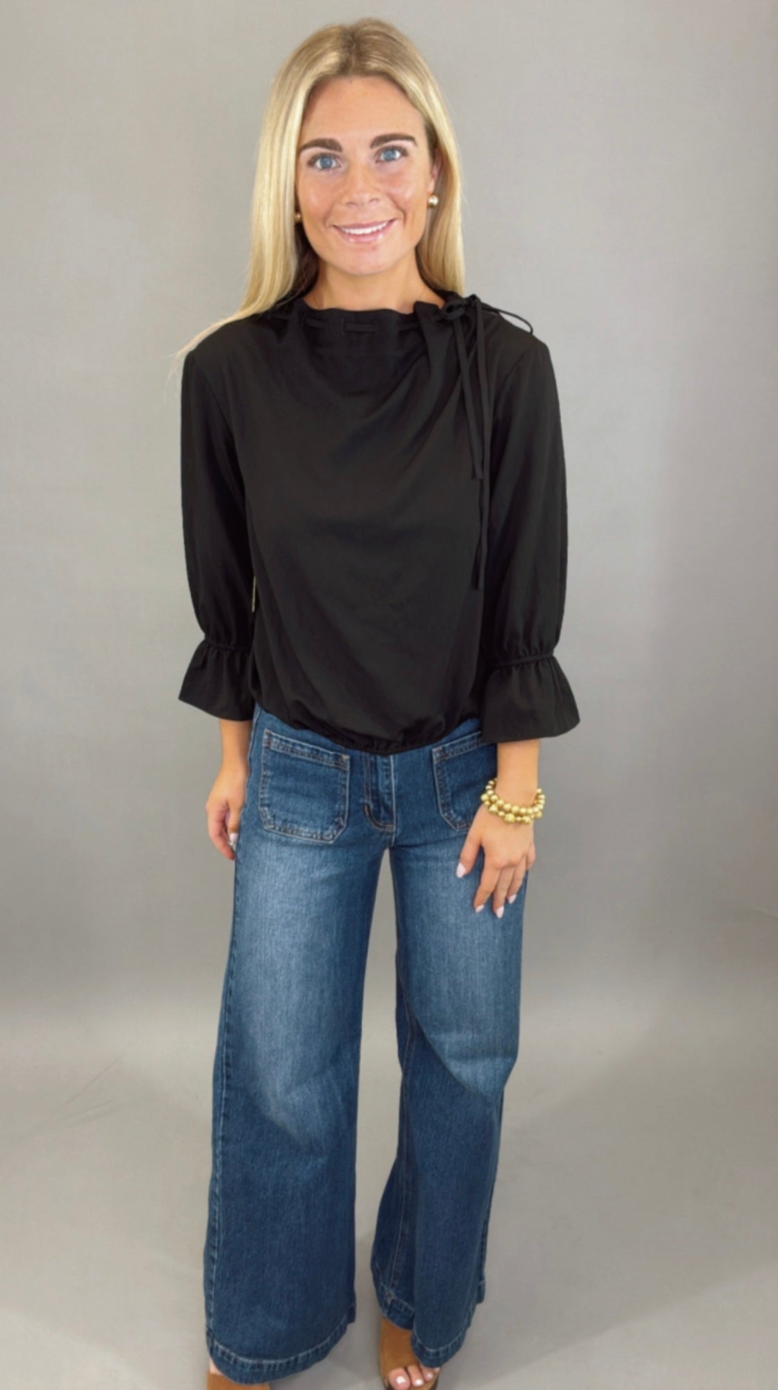 Rowan Blouse (black)