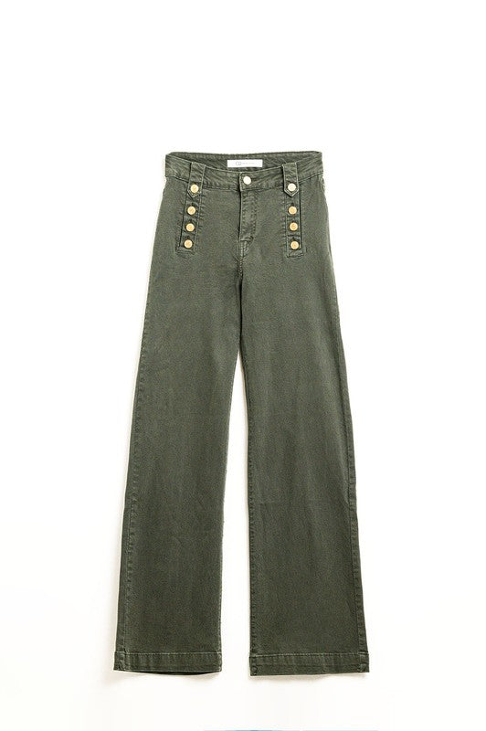 Harbor Row Denim (green)