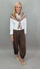 Pinstripe Prep Pant