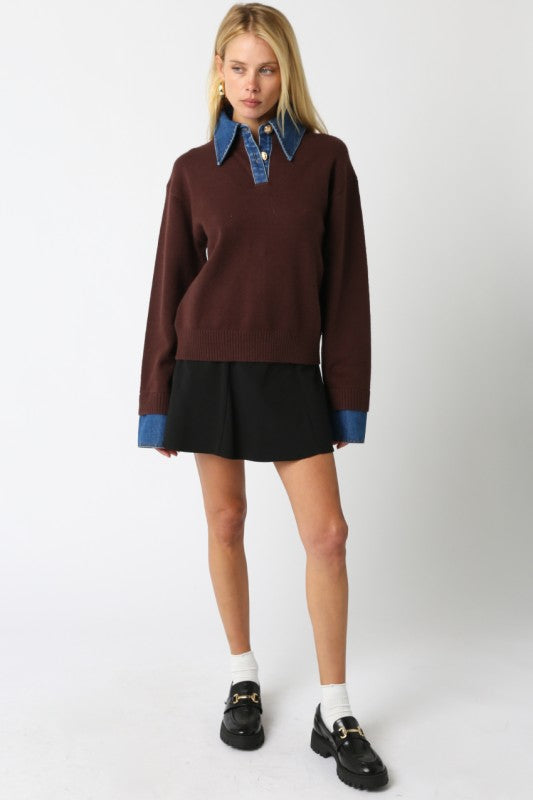 Oxford Street Sweater (chocolate)