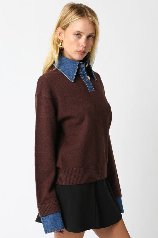 Oxford Street Sweater (chocolate)