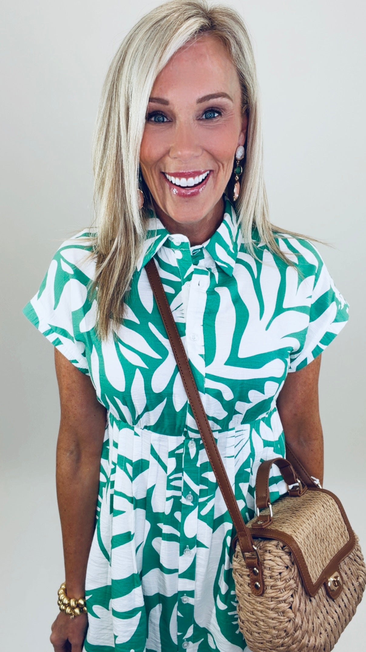 Amalfi Palms Dress